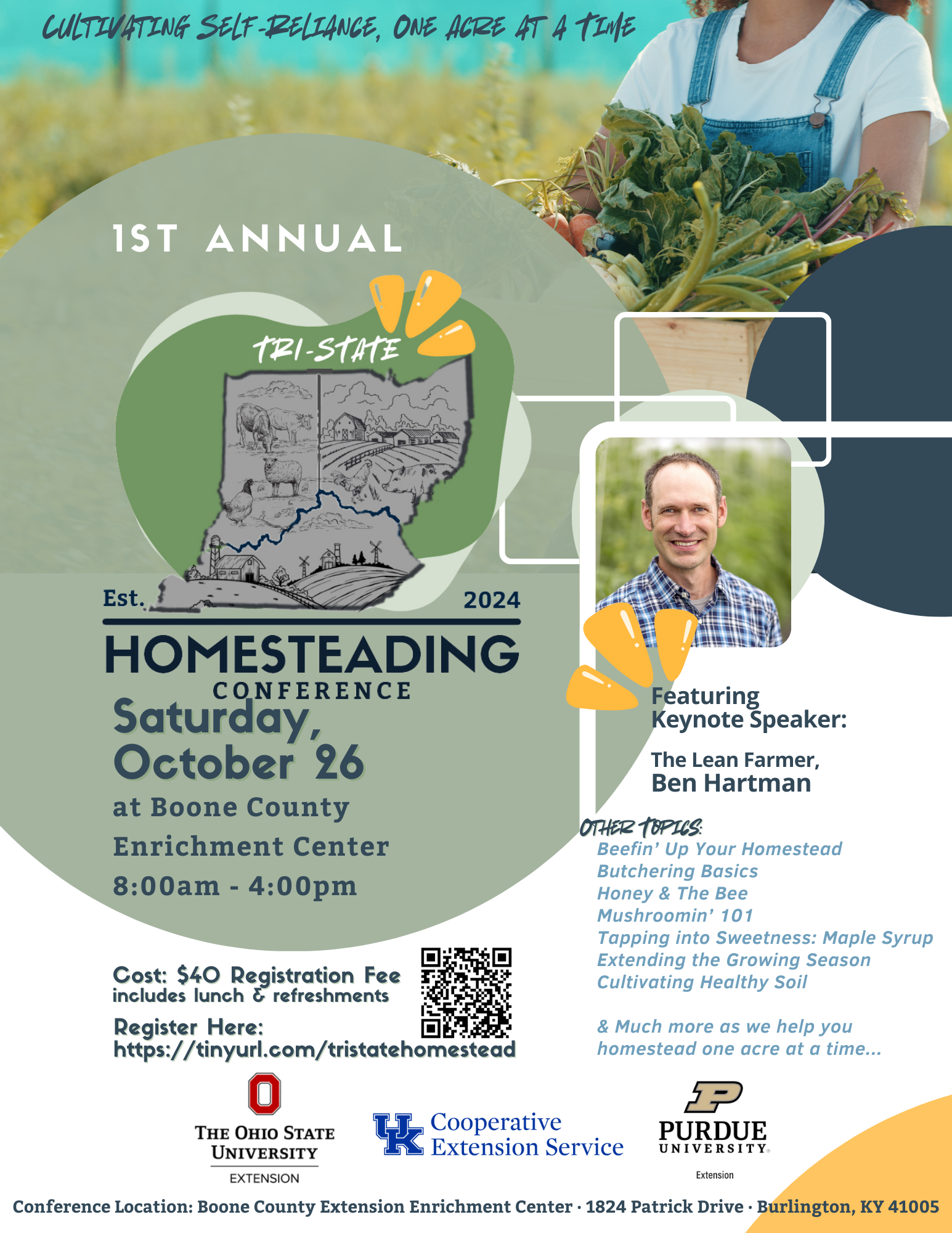 Tri-state Homesteading Conference Flyer